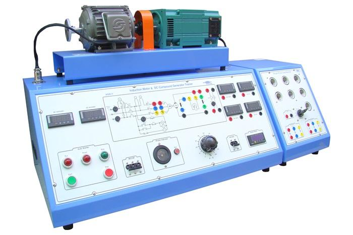 【 WSM-17 】 Induction Motor & DC Shunt Generator Trainer - Htsolutions. CO., LTD.