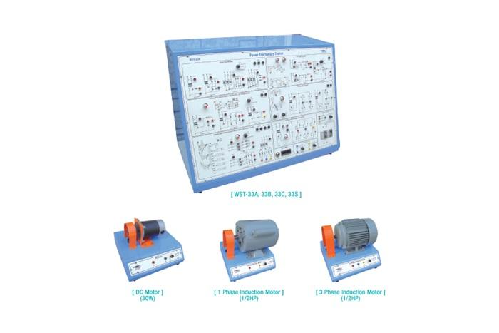 【 WST-33 Series 】 Power Electronics Trainer - Htsolutions. CO., LTD.