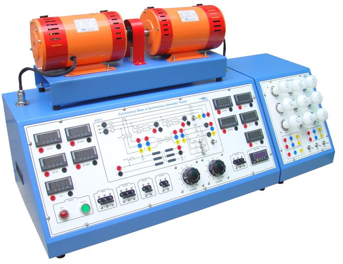 동기전동기 & 동기발전기 실험장치 WSM-8 - Htsolutions. CO., LTD.