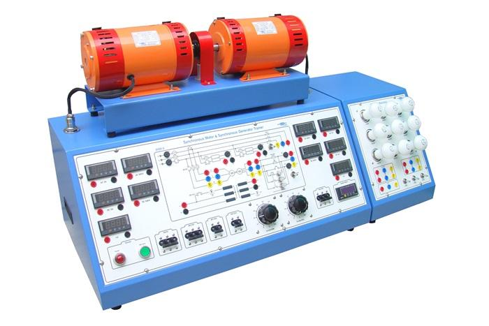【 WSM-8 】 Synchronous Motor & Synchronous Generator Trainer - Htsolutions. CO., LTD.