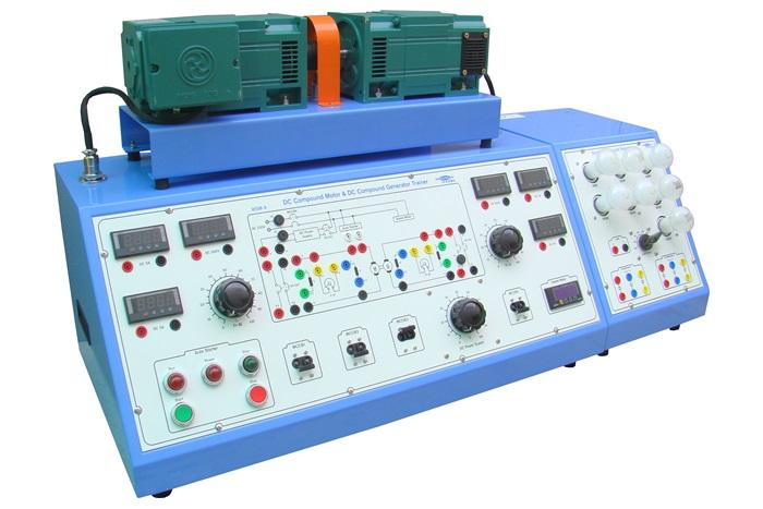 【 WSM-14 】 DC Shunt Motor & DC Compound Generator Trainer - Htsolutions. CO., LTD.