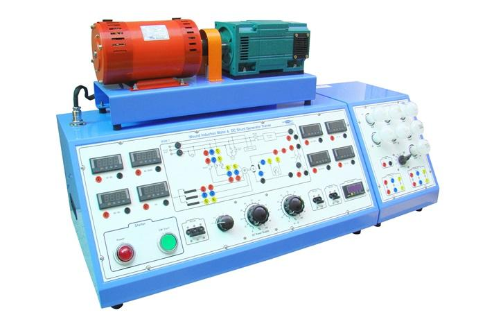 【 WSM-7 】 Wound Induction Motor & DC Shunt Generator Trainer - Htsolutions. CO., LTD.
