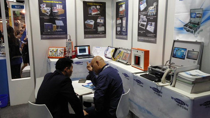 Participated in 2015 GESS DUBAI Exhbition - Htsolutions. CO., LTD.
