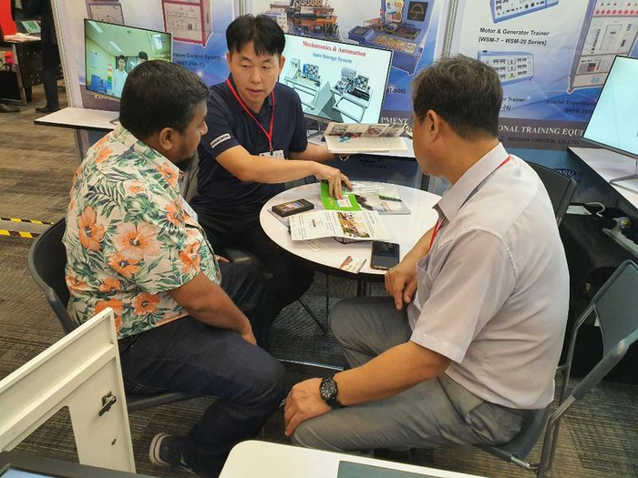 Participated in Wolrddidac Aisa 2019 Bangkok - Htsolutions. CO., LTD.