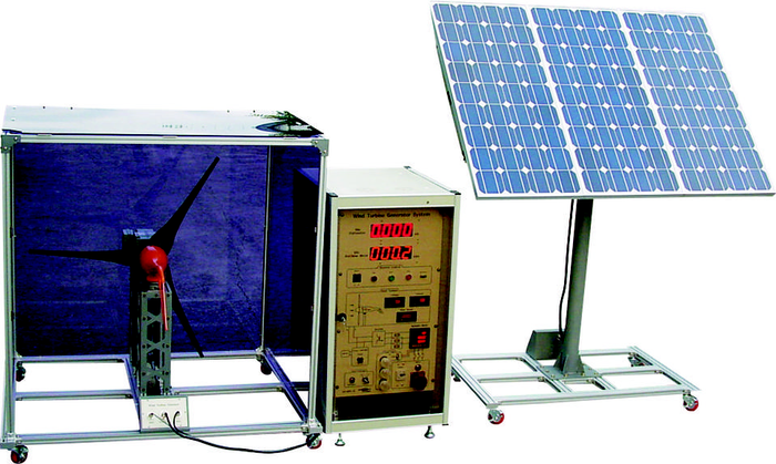 【 WS-WSC-1K 】 Solar & Wind Power Generation System (Simulator) - Htsolutions. CO., LTD.